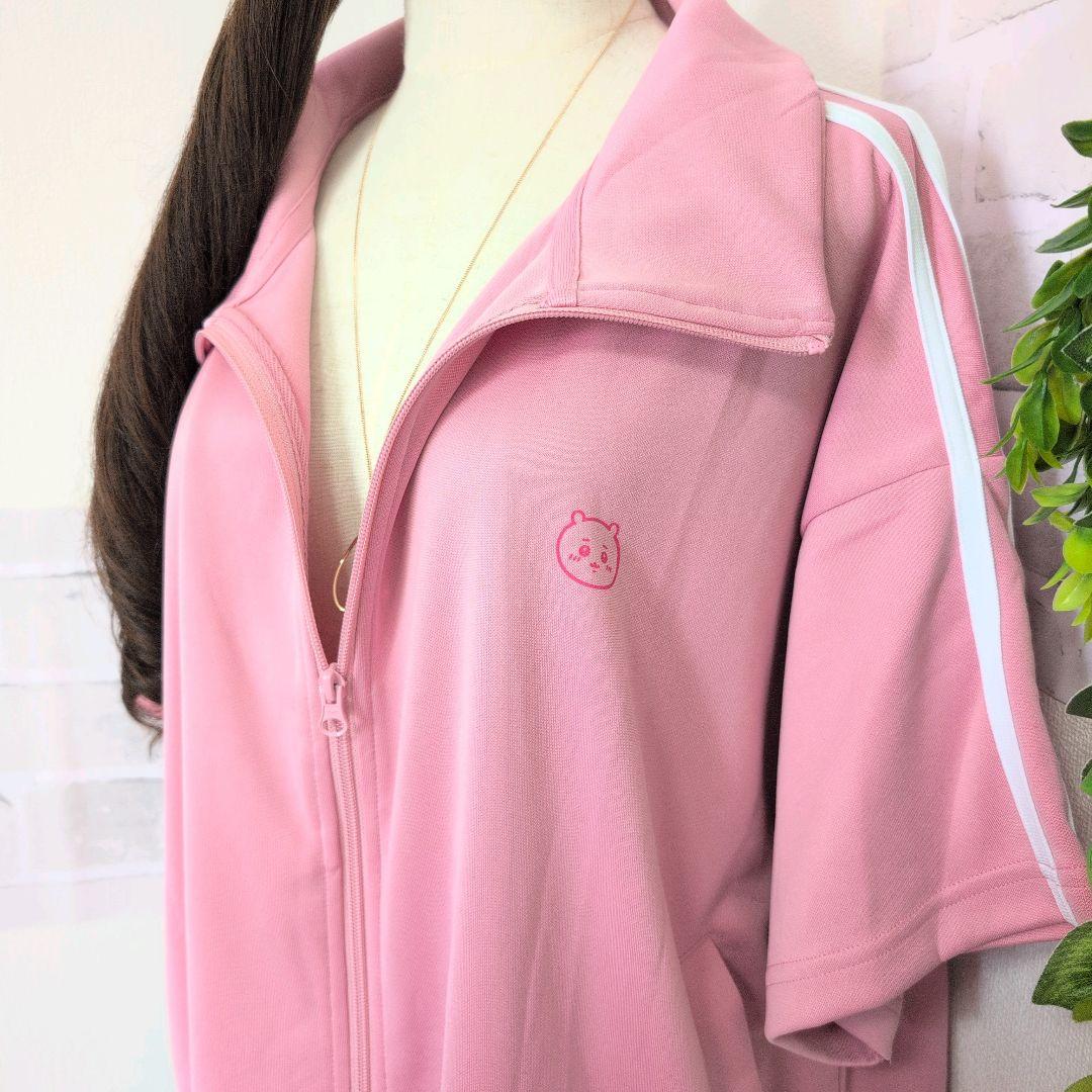 ＊新品タグ付き＊ちいかわ*ダブルライン入りジャージ　大きいサイズ　レディース