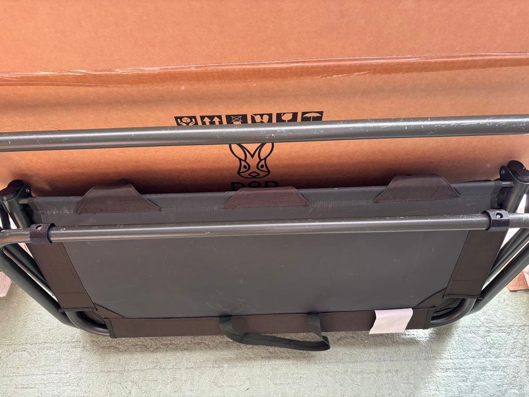 元箱・ Hilanderカバーおまけ付き　DOD グッドラックソファ　カーキ