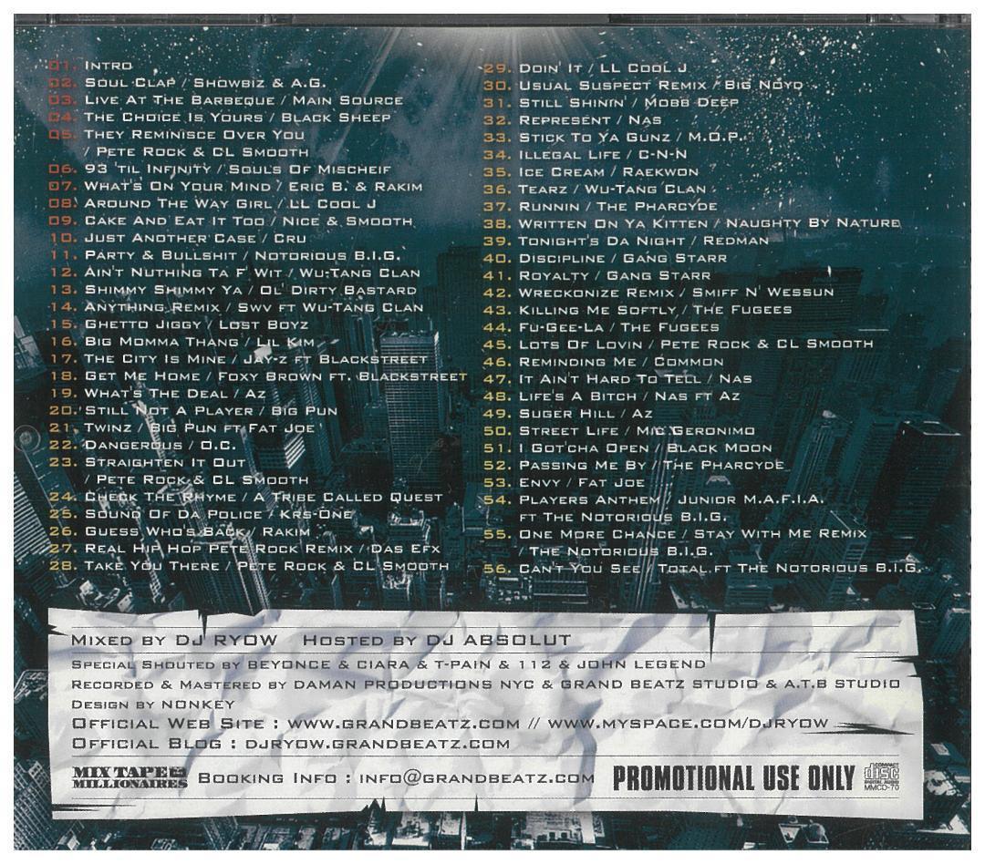 【MIX CD】DJ RYOW THE DREAM TEAM 1～13セット