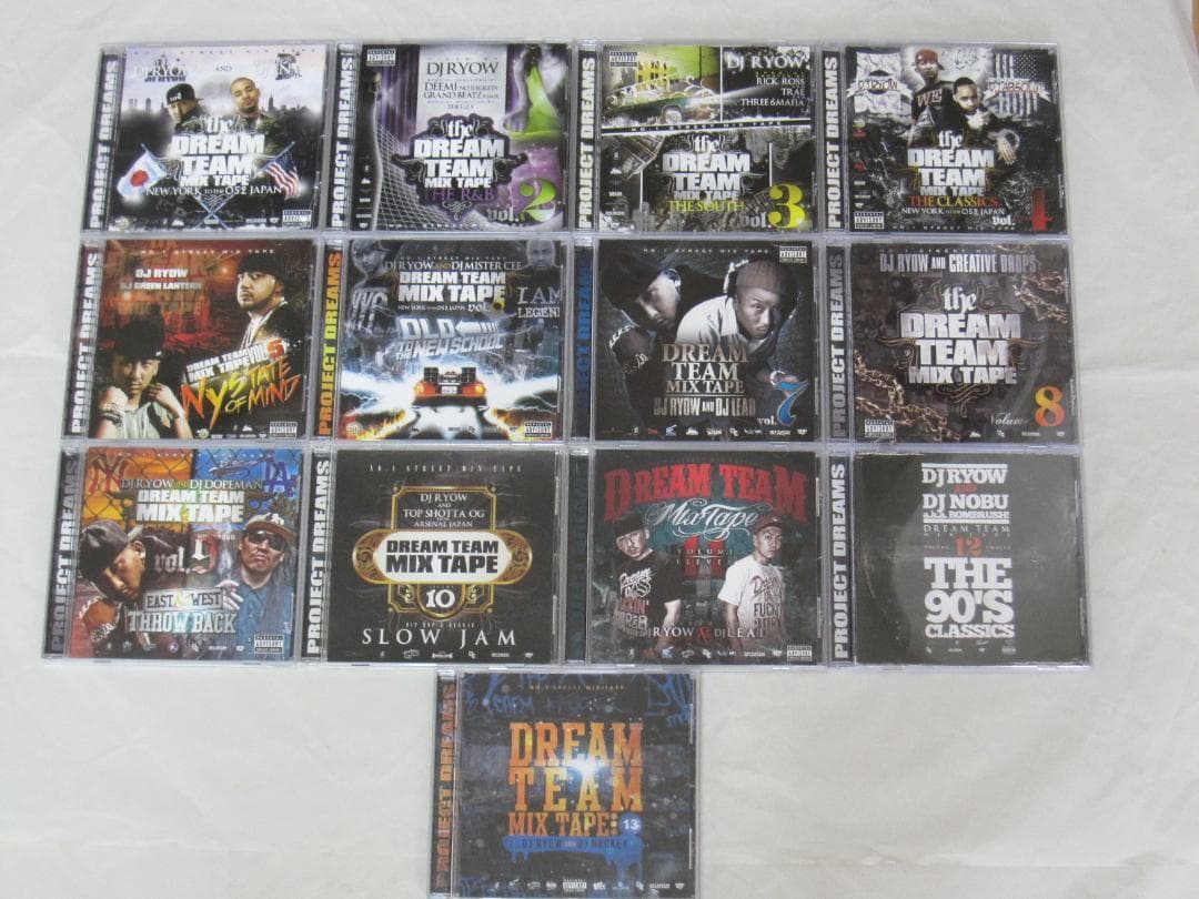 【MIX CD】DJ RYOW THE DREAM TEAM 1～13セット