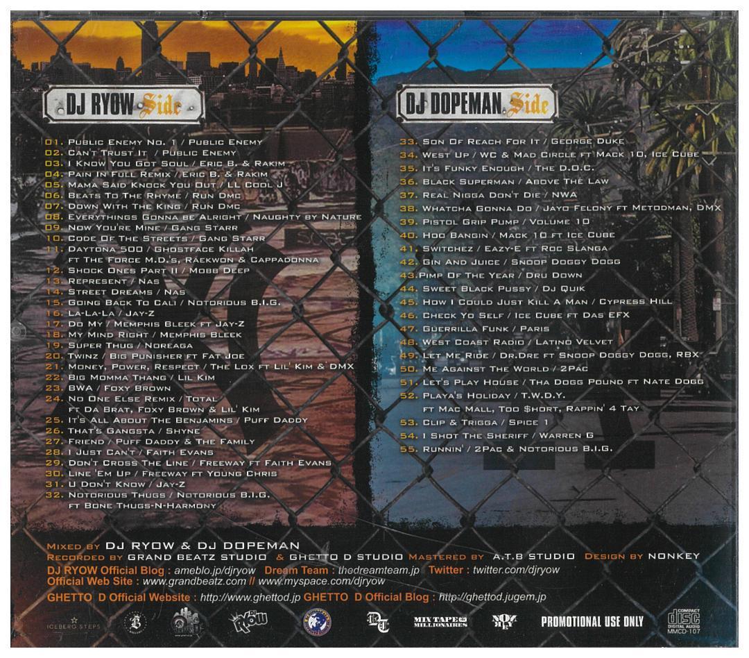 【MIX CD】DJ RYOW THE DREAM TEAM 1～13セット