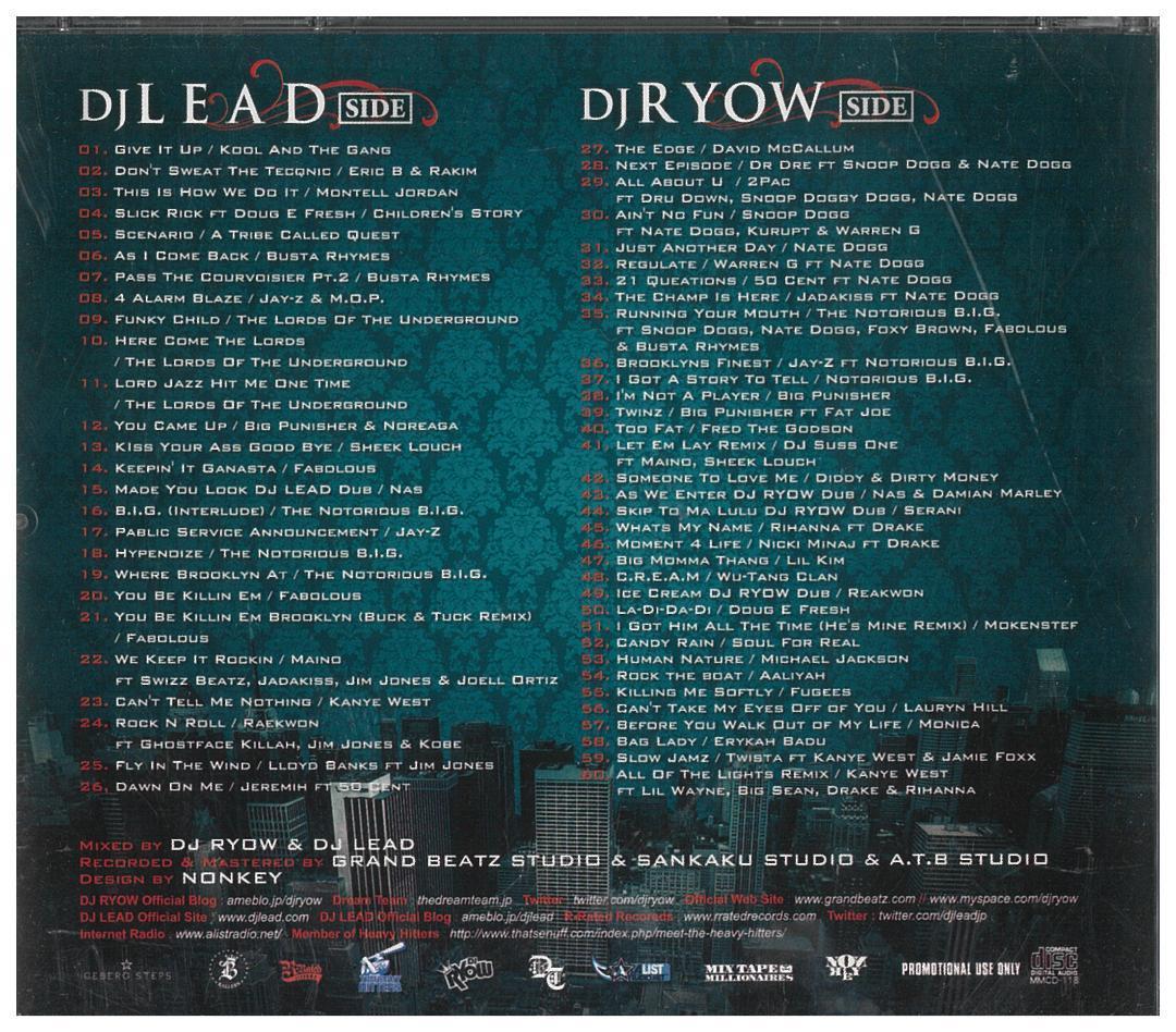 【MIX CD】DJ RYOW THE DREAM TEAM 1～13セット