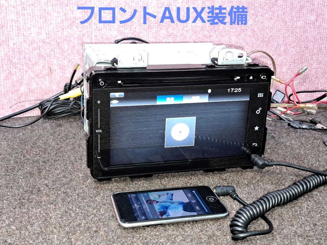 ★スズキ純正 HARMANメモリーナビ ラパン(HE33S)用パネル付★動作良好