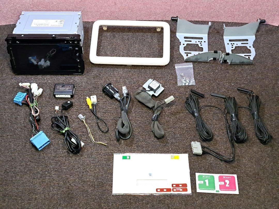 ★スズキ純正 HARMANメモリーナビ ラパン(HE33S)用パネル付★動作良好