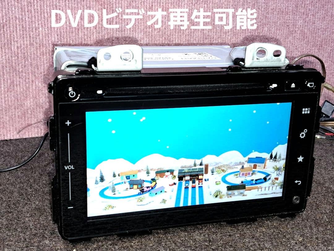 ★スズキ純正 HARMANメモリーナビ ラパン(HE33S)用パネル付★動作良好