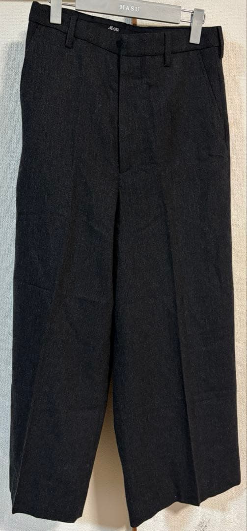 パンツ MASU 25AW INITIAL WIDE TROUSERS GRAY 44