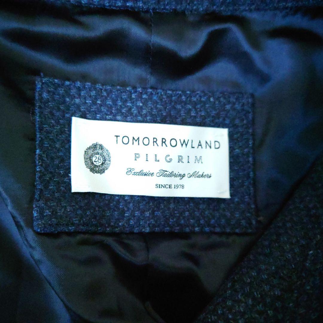 【極美品】トゥモローランド　ピルグリム　ステンカラーコート　ゼニア　カシミヤ混