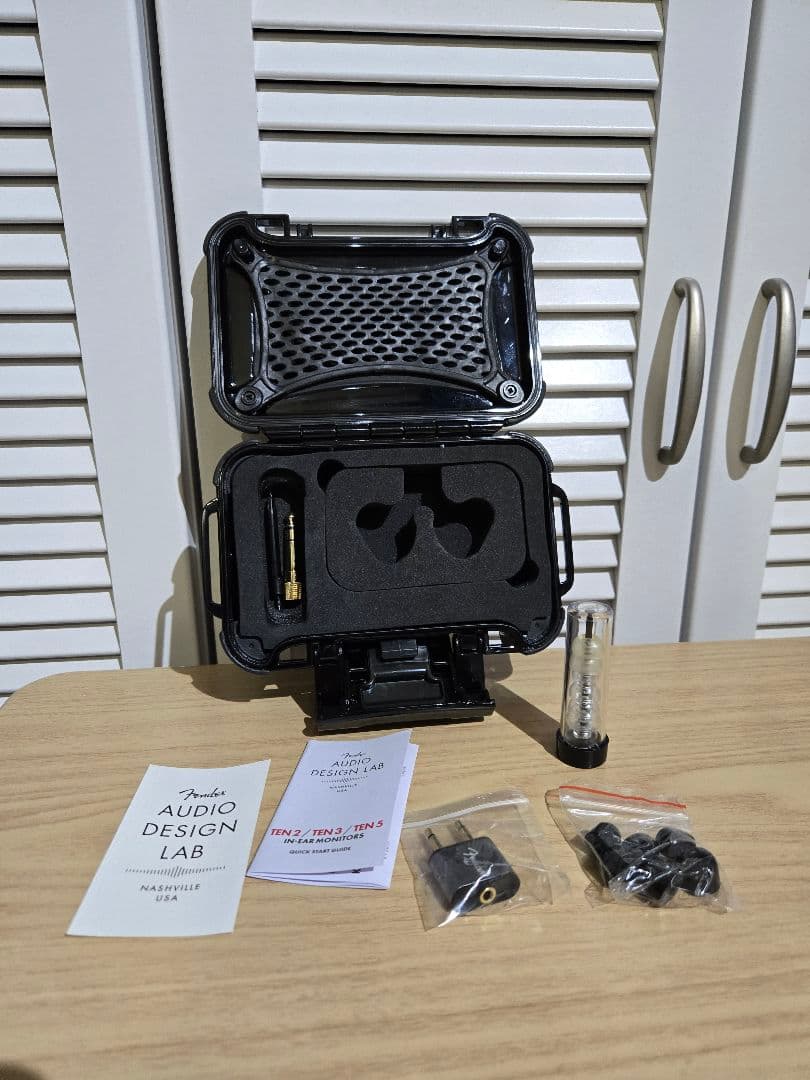 Fender IEM TEN 2 BLUE イヤモニ 外箱完備 おまけ付き