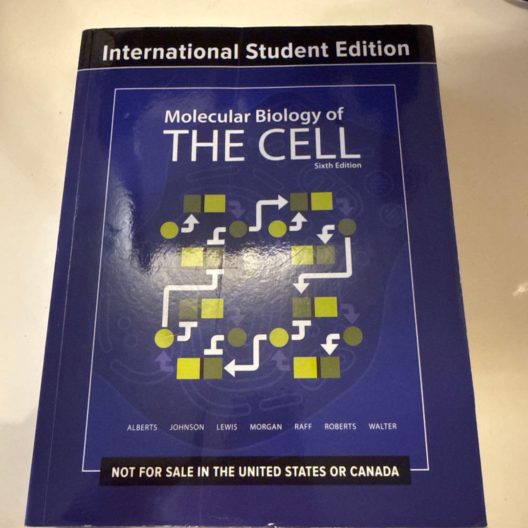 Molecular Biology of THE CELL 第6版 国際学生版