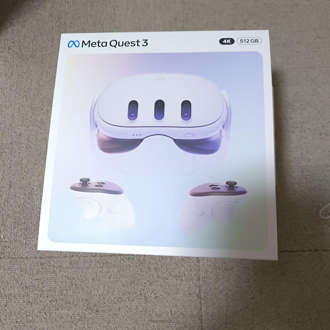  Quest 3 512GB 近視レンズ、ヘッドストラップセット