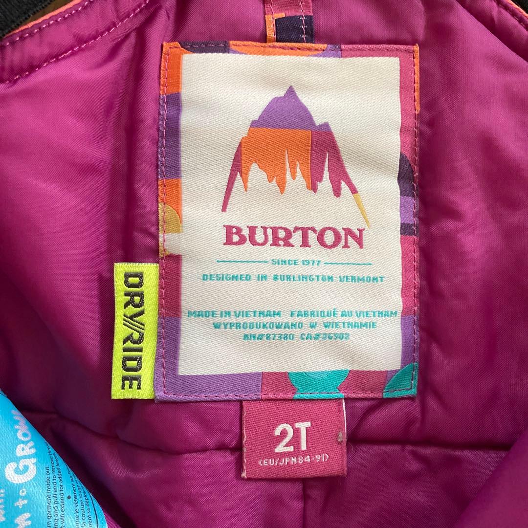 Burton 子供用スキーウェア 上下セット 3T/2T