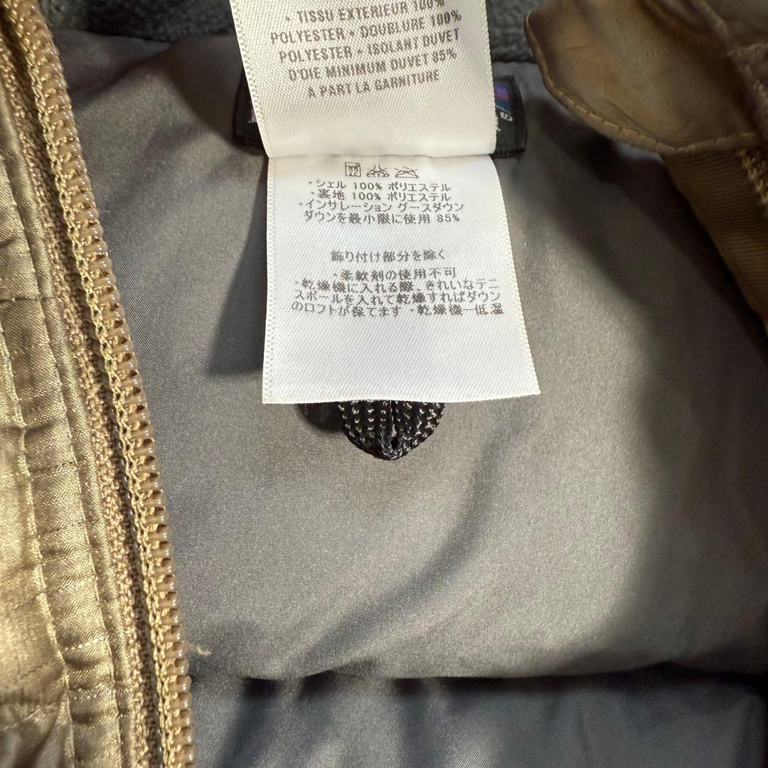 パタゴニア patagonia ダウンベスト カーキ オリーブ L