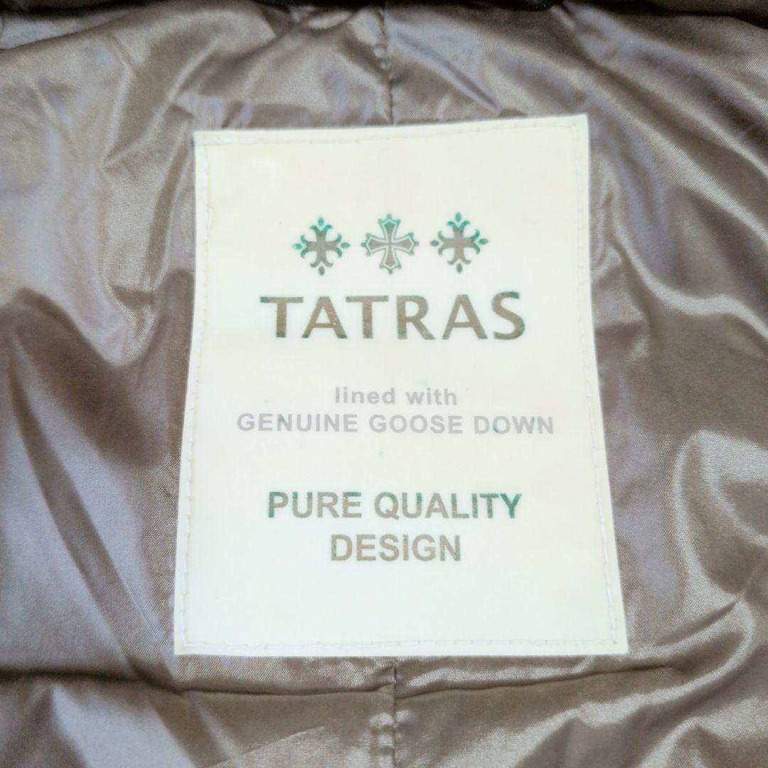 美品✨️TATRAS タトラス ダウンベスト フード付き 2way ブラウン L