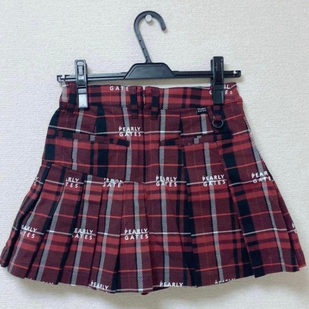 パーリーゲイツ チェック　スカート