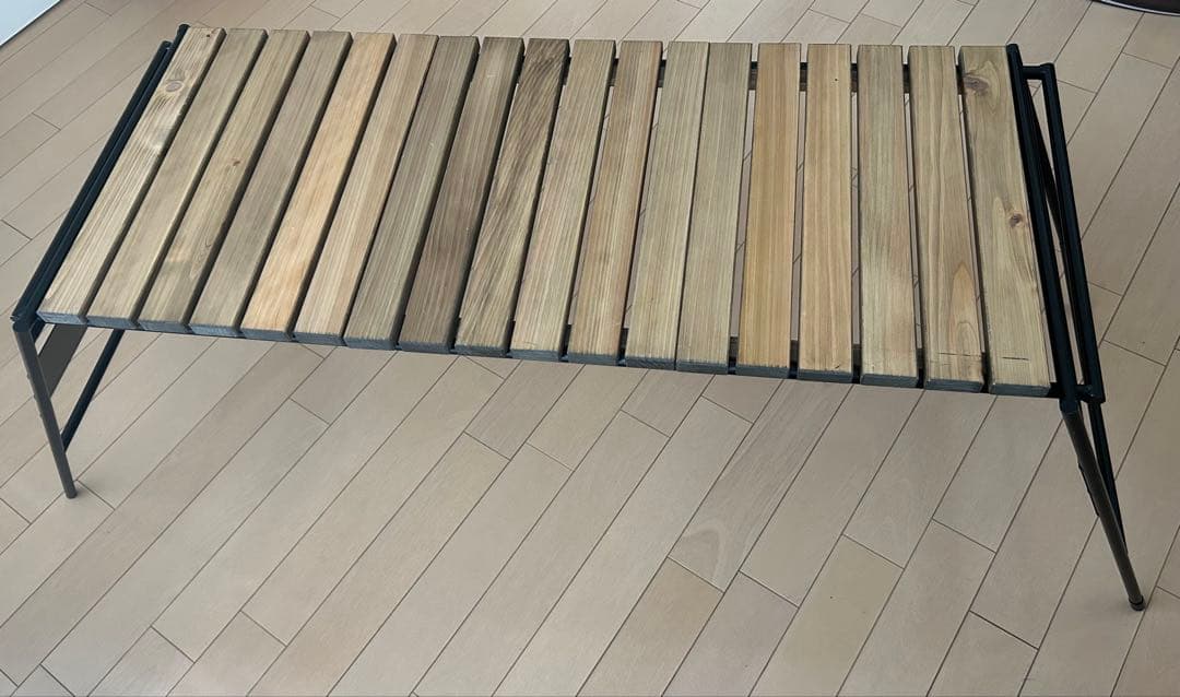 アイアン工房　アイアンテーブル(収納バッグ付き)