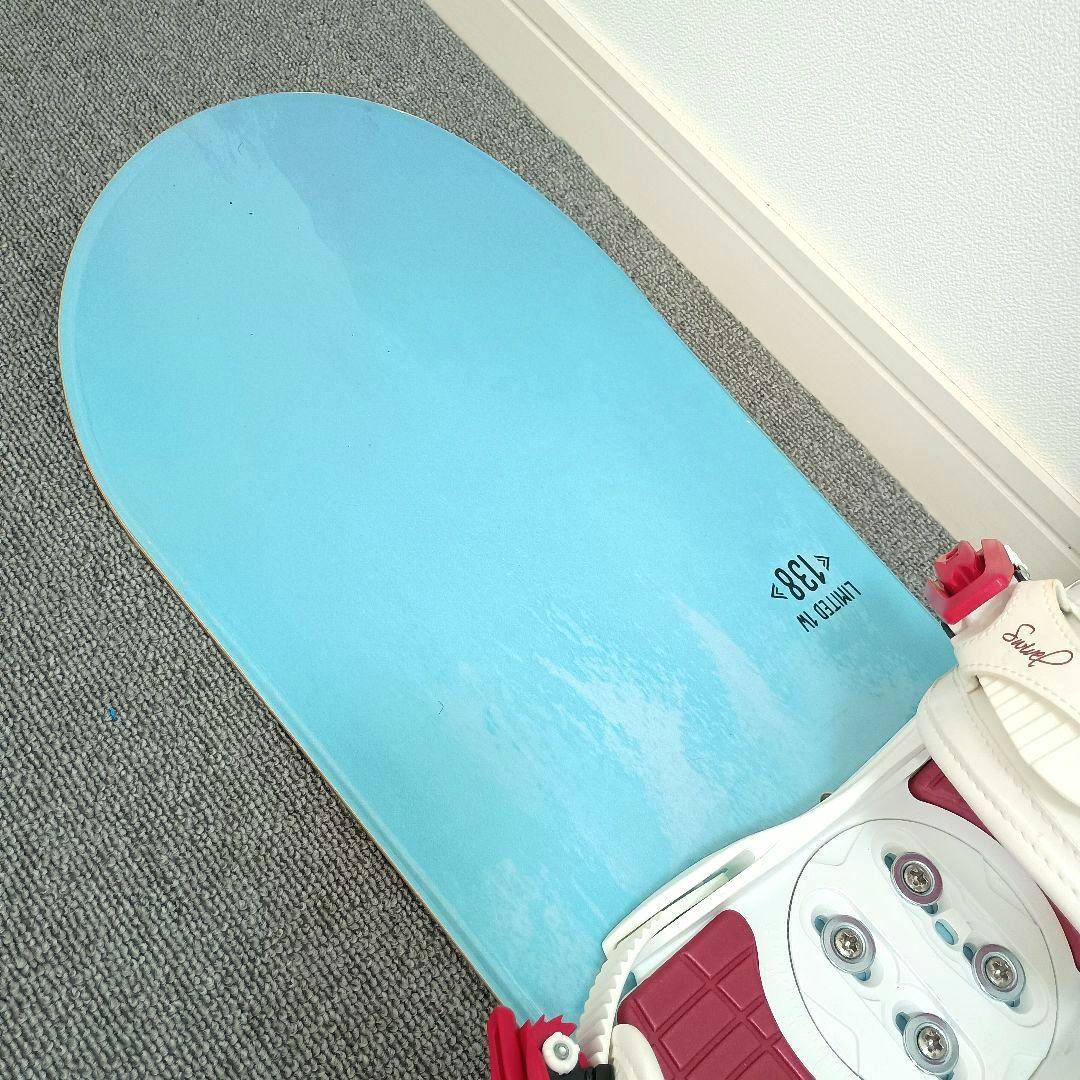 スノーボードセット ARBN 138cm nature Swivel エアボーン