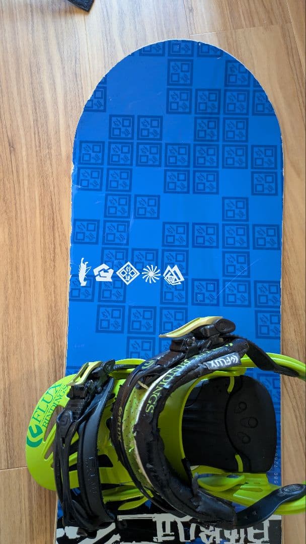 眞空雪板等　侍　スノーボードセット　ビンディング　カバー　ブーツ　4点セット