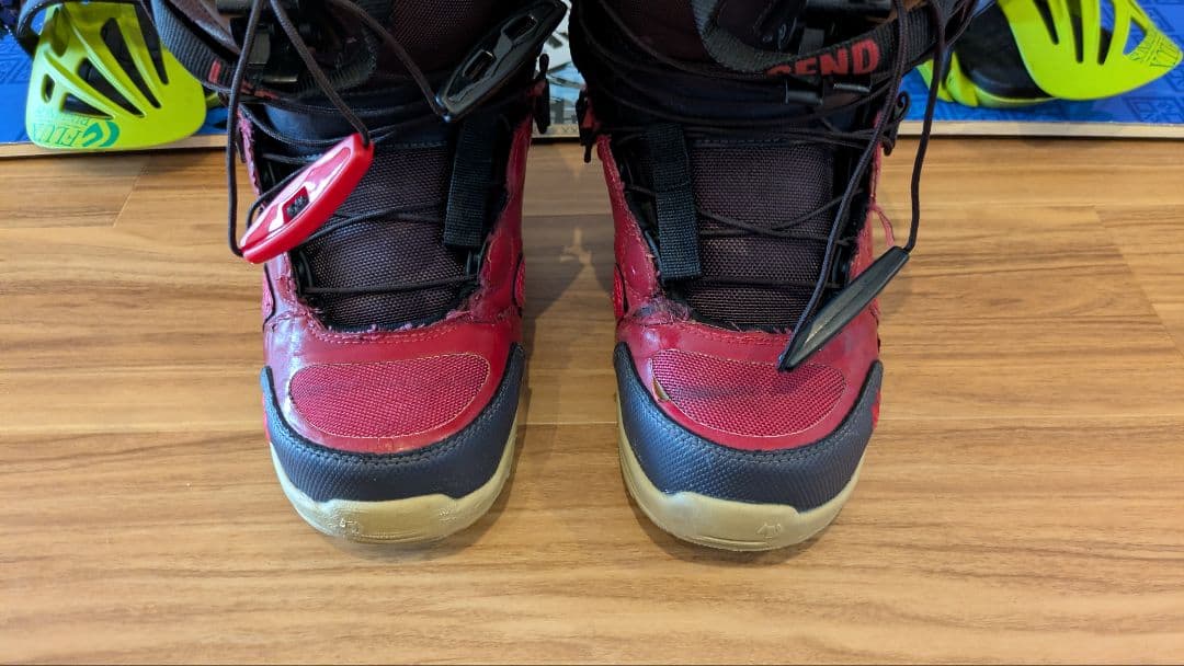 眞空雪板等　侍　スノーボードセット　ビンディング　カバー　ブーツ　4点セット