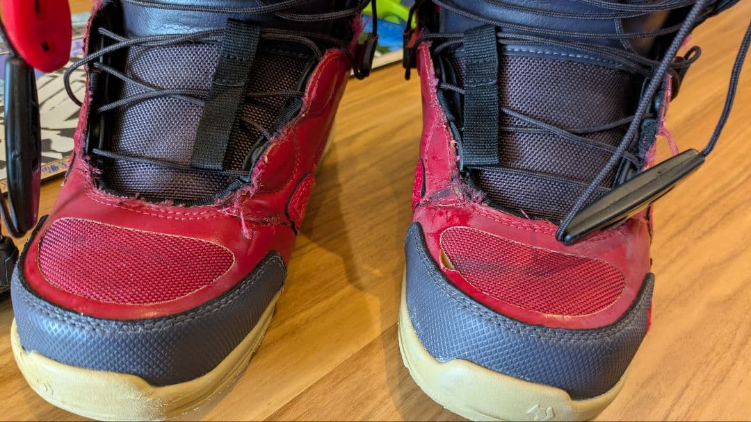 眞空雪板等　侍　スノーボードセット　ビンディング　カバー　ブーツ　4点セット