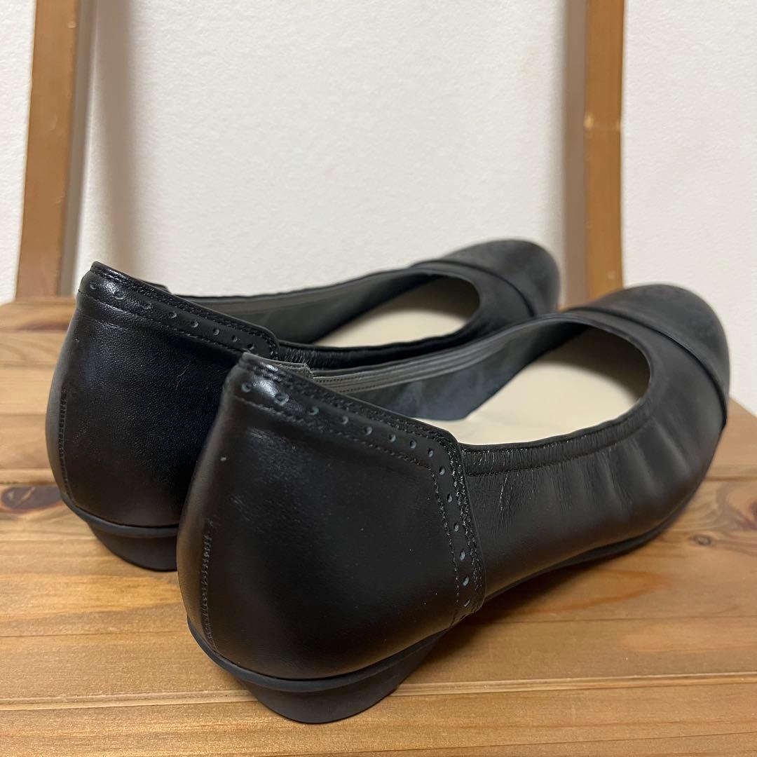 アシックスペダラ asics pedala パンプス 23.5cm 黒