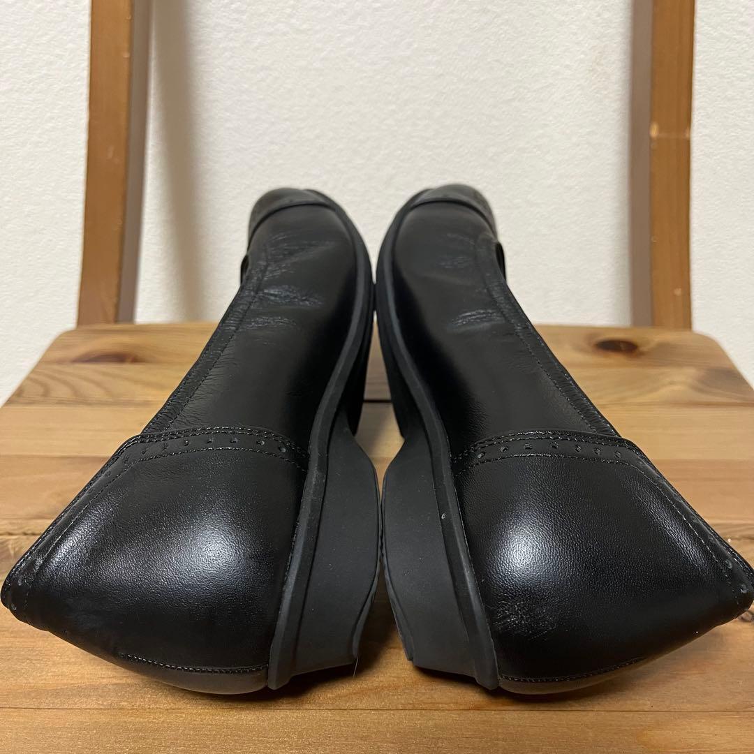 アシックスペダラ asics pedala パンプス 23.5cm 黒