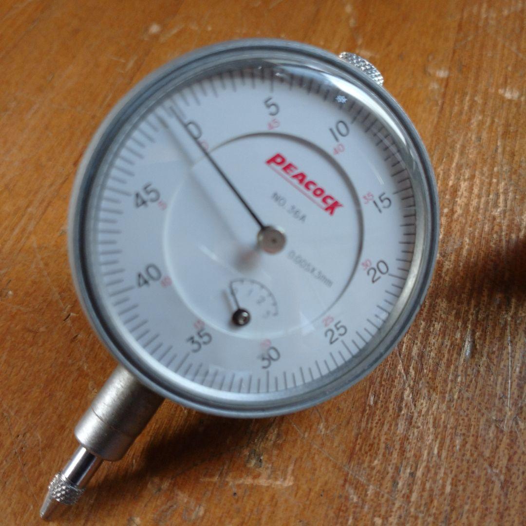 尾崎製作所ダイヤルゲージ36A角度付測定子XZ-2 中古