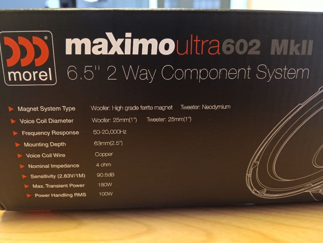 モレル morel maximo ultra602 MKII