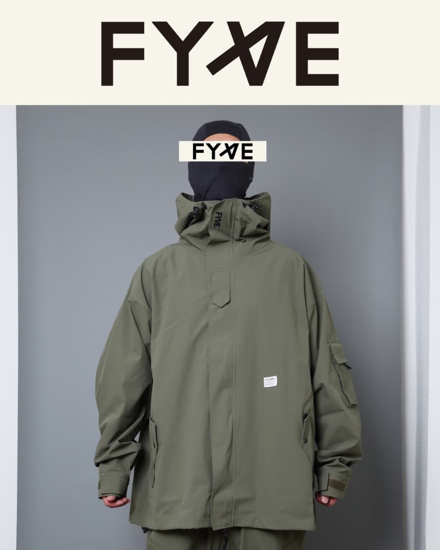 FYVE スノーボードウェア 日本限定 未使用 上下セット L オリーブ