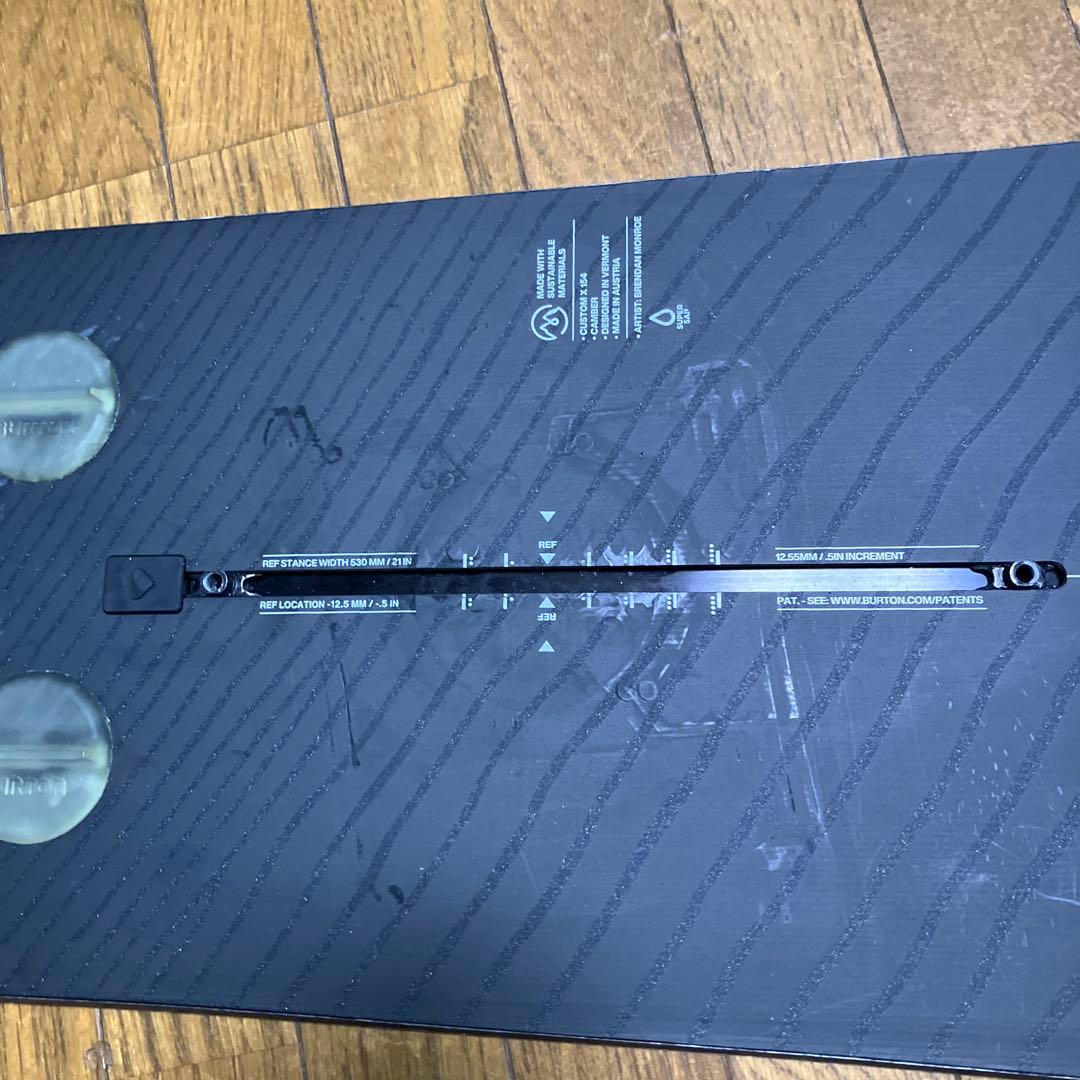 BURTON バートン CUSTOM X スノーボード 154 ボードカバー付き