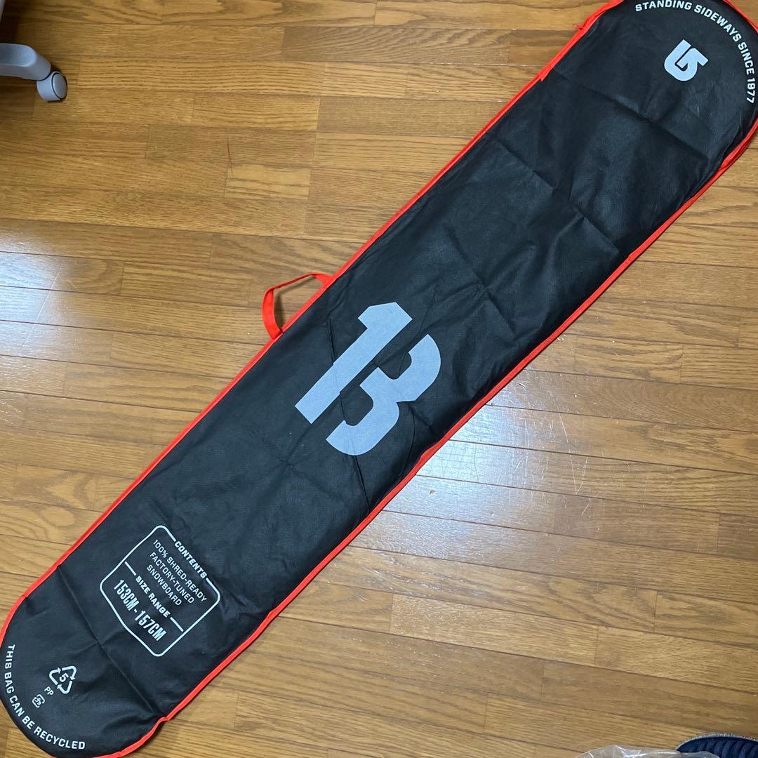 BURTON バートン CUSTOM X スノーボード 154 ボードカバー付き