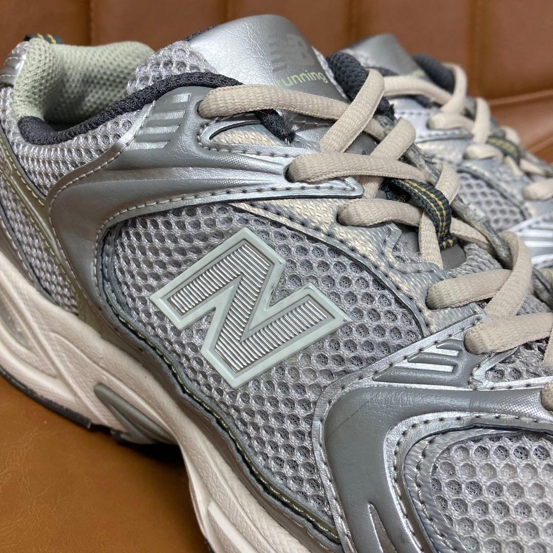 【美品】ニューバランス MR530 レディース 25cm グレー ホワイト