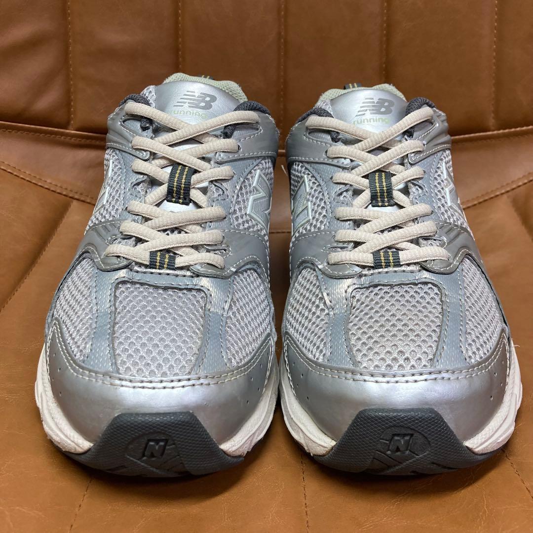 【美品】ニューバランス MR530 レディース 25cm グレー ホワイト