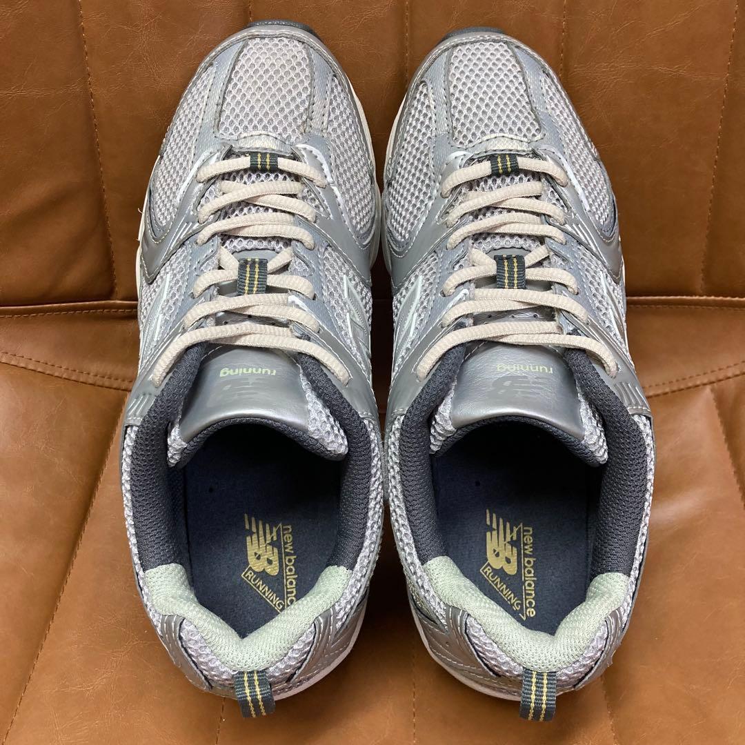 【美品】ニューバランス MR530 レディース 25cm グレー ホワイト