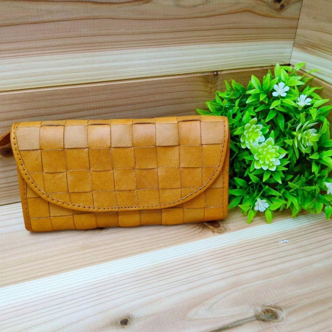 未使用　ズッケロフィラート　レディース　革　お財布　ブランド　牛革　なが財布　R