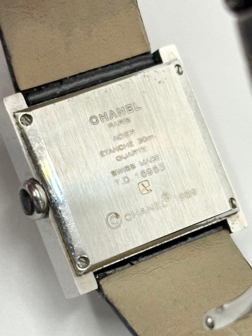 CHANEL★シャネル★マドモアゼルウォッチ★H0525★ポーチ付き★QZ