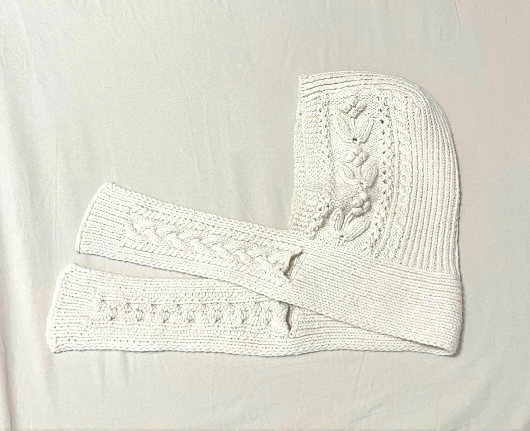 最終値下げ！yuki fujisawa バラクラバ ivory