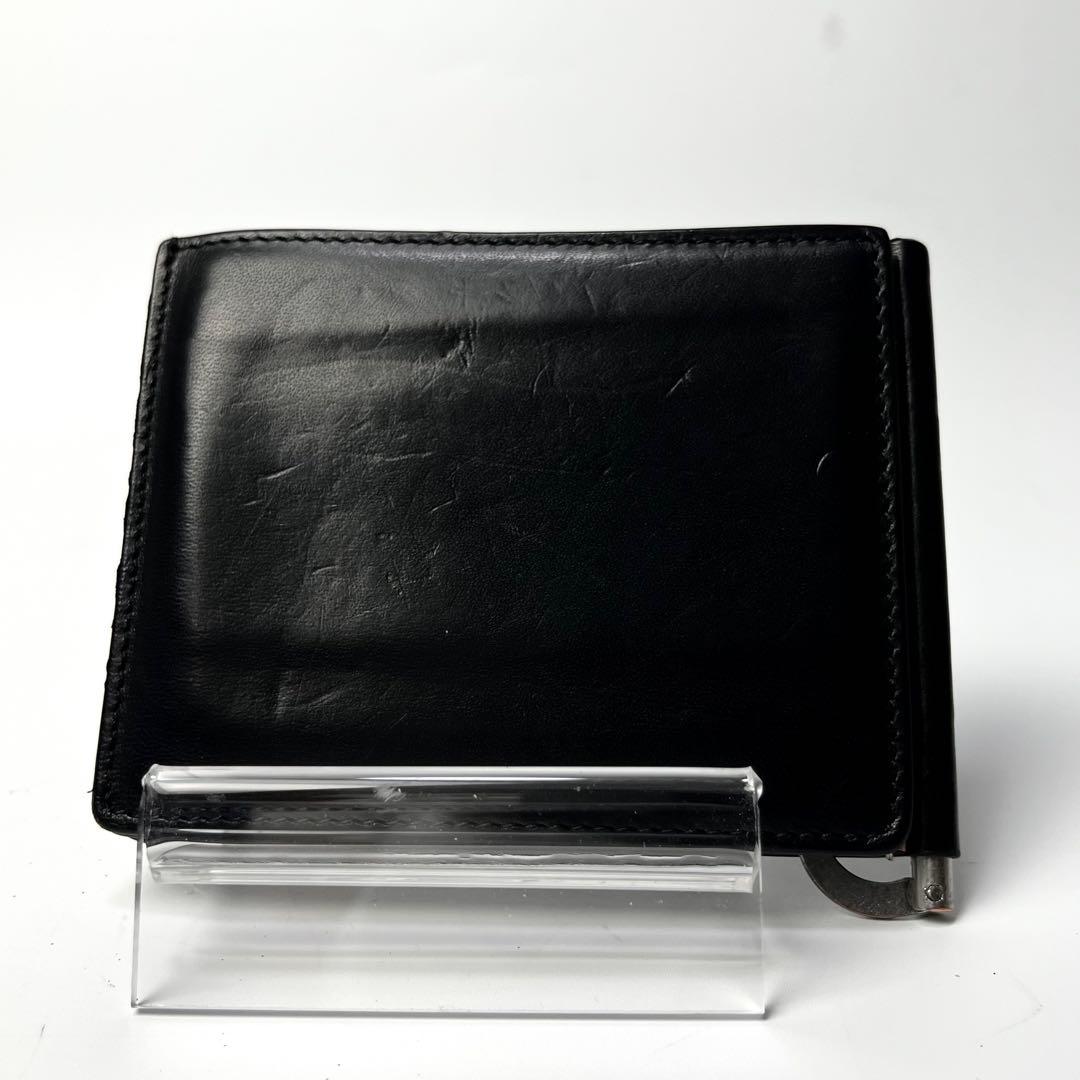 入手困難✨メゾンマルジェラ マネークリップ 札入れ カードケース 本革 ブラック