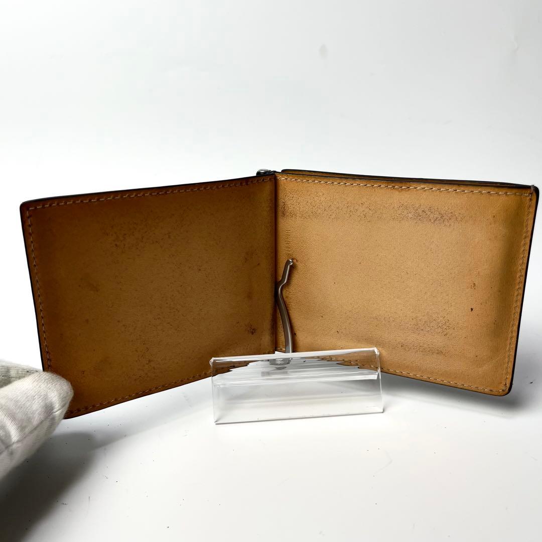 入手困難✨メゾンマルジェラ マネークリップ 札入れ カードケース 本革 ブラック