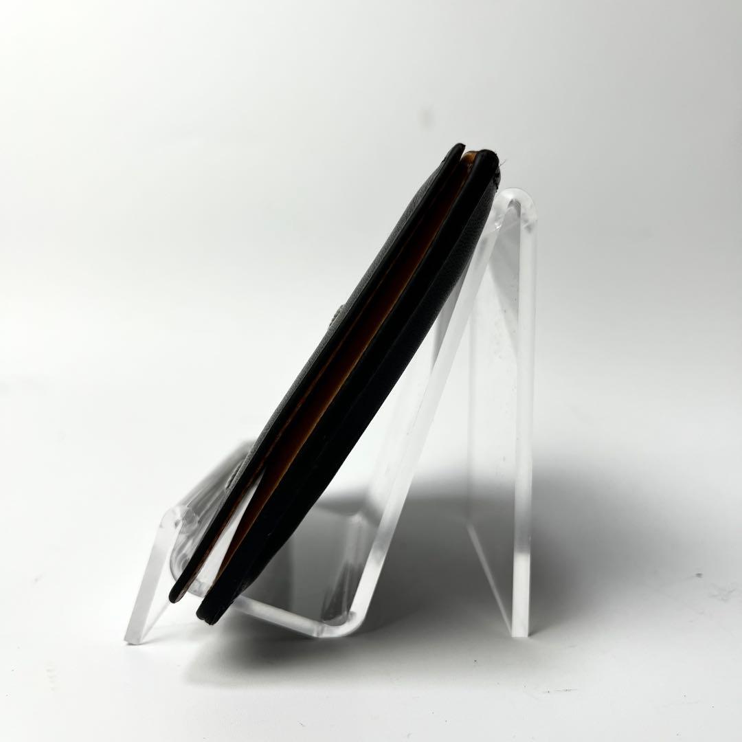 入手困難✨メゾンマルジェラ マネークリップ 札入れ カードケース 本革 ブラック