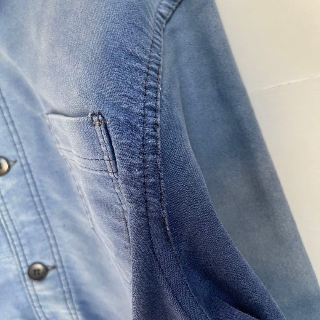 70s 80s フレンチ モールスキンジャケット カバーオール ヴィンテージ