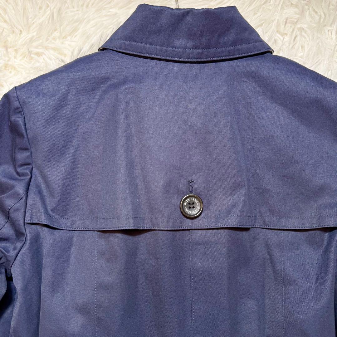 未使用級 ブルーレーベルクレストブリッジ ライナー ベルト付き トレンチコート