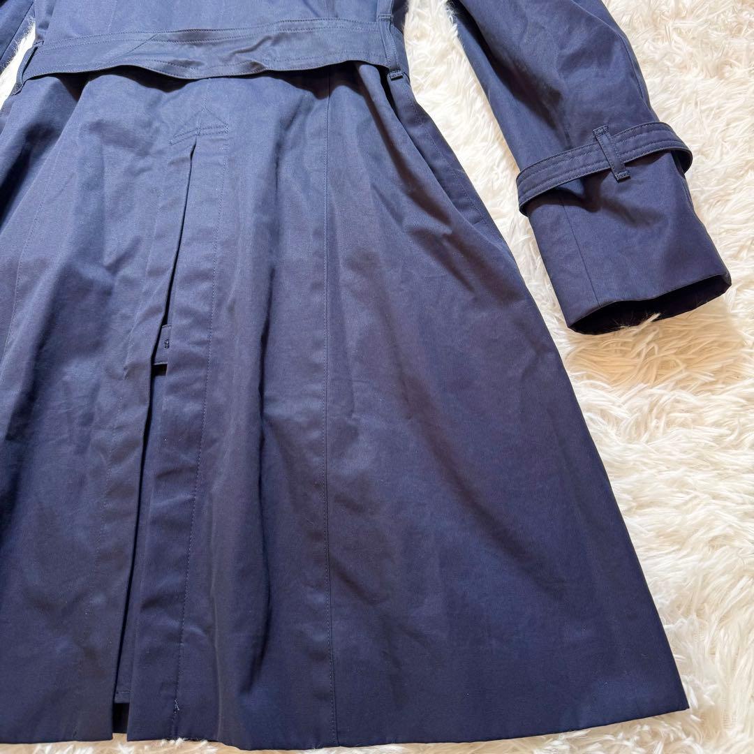 未使用級 ブルーレーベルクレストブリッジ ライナー ベルト付き トレンチコート