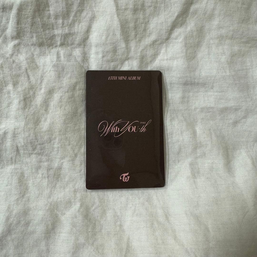 TWICE モモ　ミューバン　With YOU-th サノク　トレカ