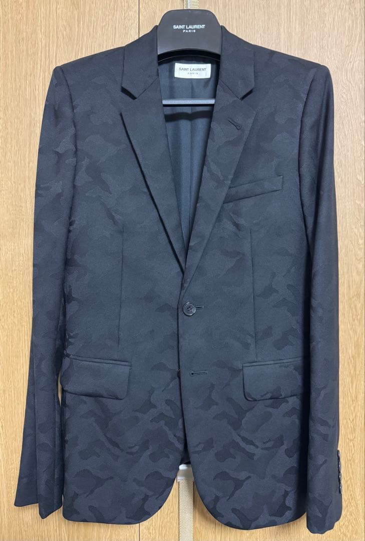 【未使用美品】SAINT LAURENT カモフラ ジャケット エディ 44