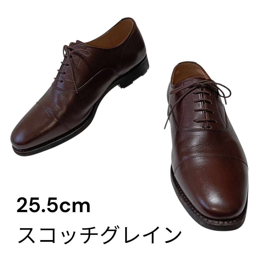 スコッチグレイン　R1766 25.5cm シャインオアレイン　ストレート 3E