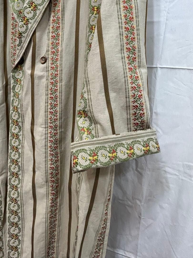 45R/フォーティーファイブアール ハケ目フラワージャガードコート