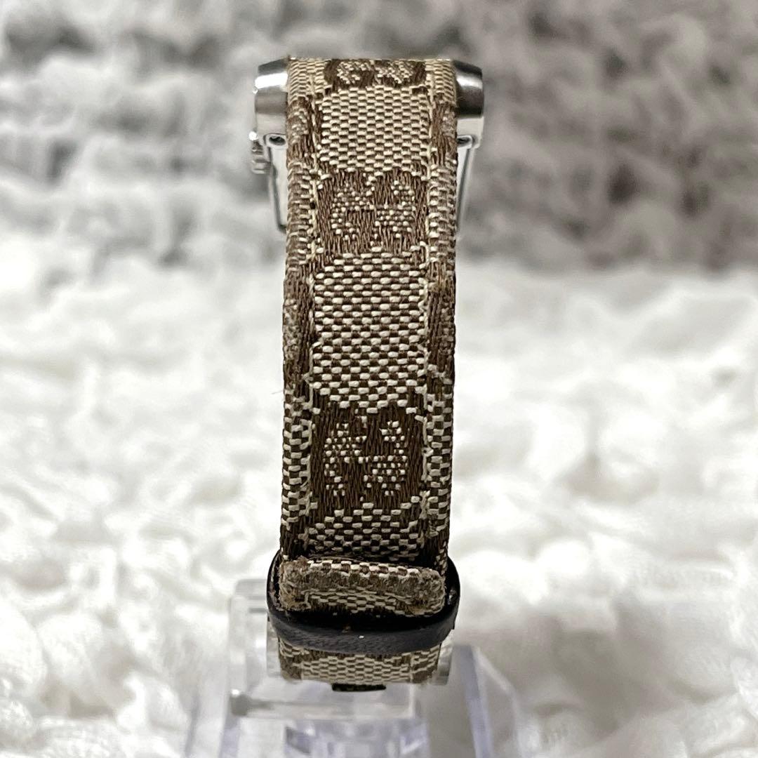 希少✨グッチ 8600J スクエアフェイス GG 腕時計 レディース　ウォッチ