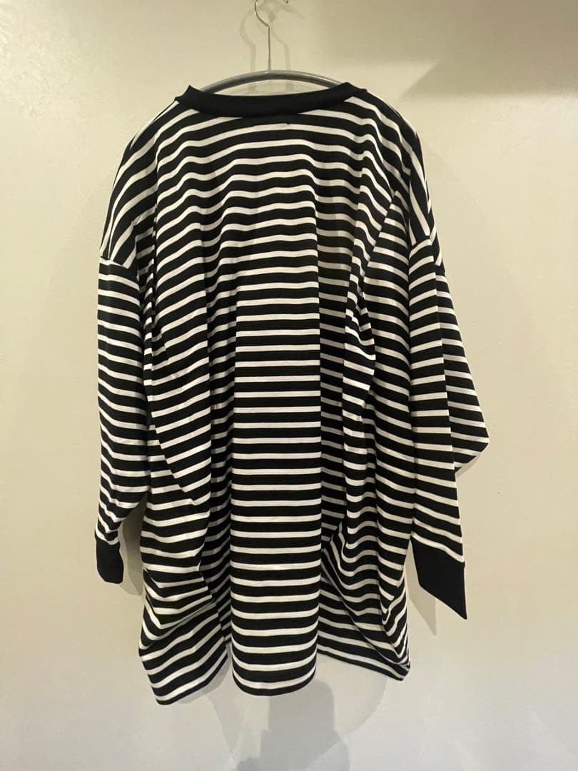 FRAMeWORK onit オニット別注OVERSIZEボーダーロングスリーブ