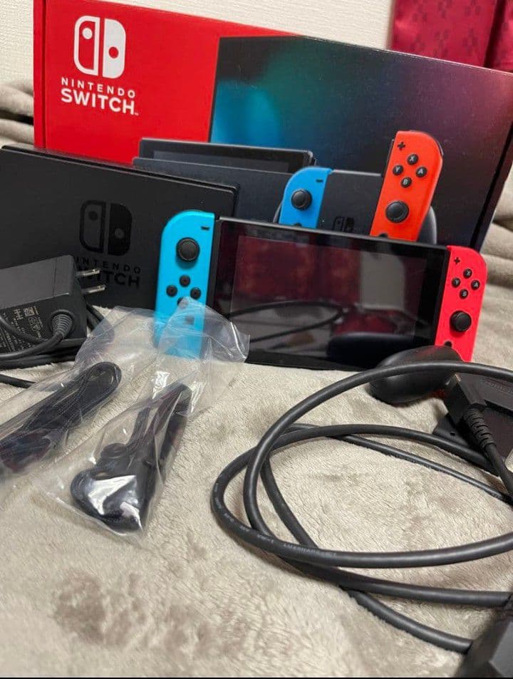 Nintendo Switch 本体+周辺機器+ソフト3本