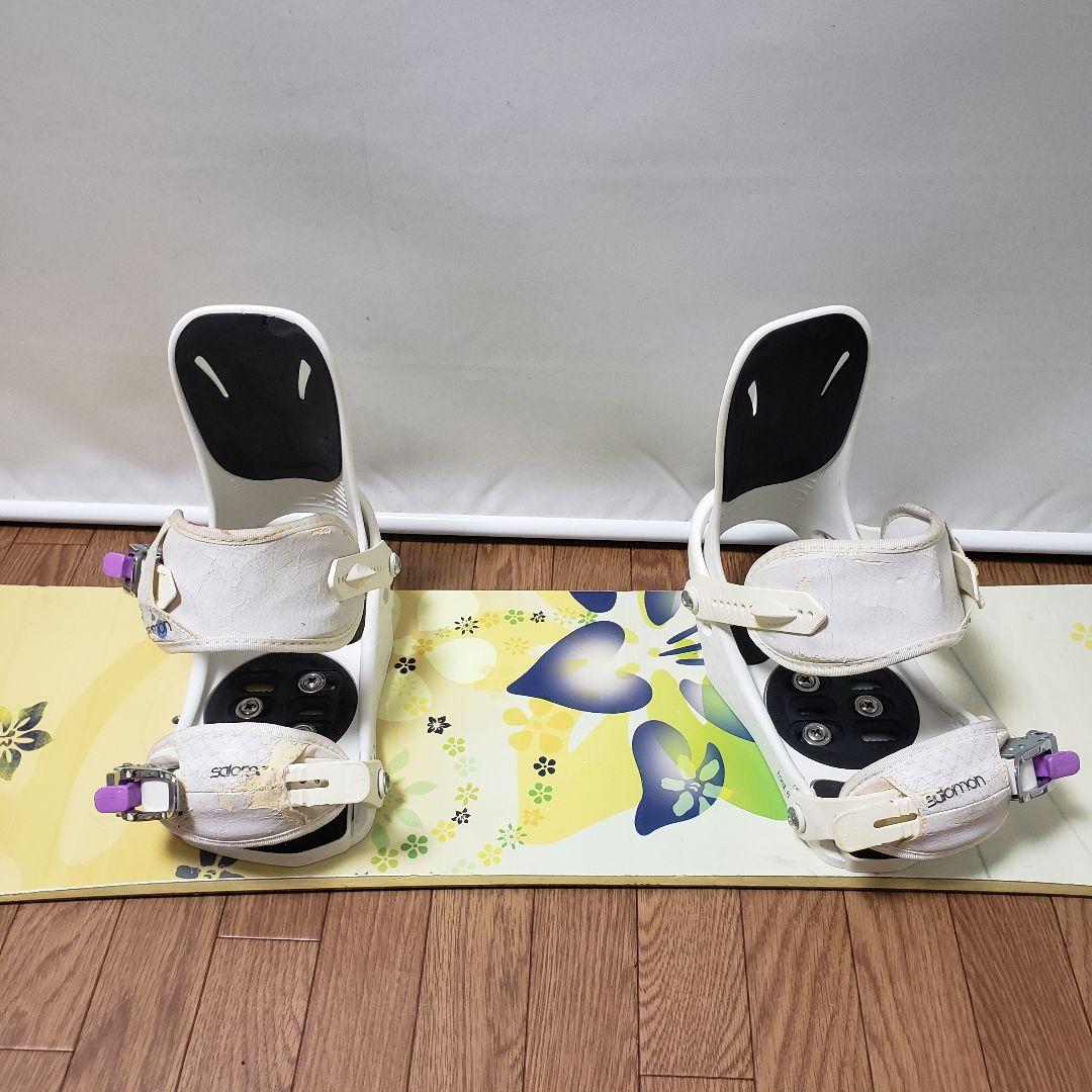 BURTON SALOMON 137cm ジュニア スノーボードセット